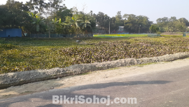 ময়মনসিংহ মুক্তাগাশা    ৪৩ শতাংশ  জমি  বিক্রয়  হবে